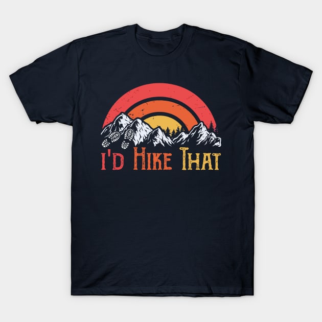 Hiking shirt . T-Shirt by sudiptochy29